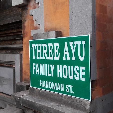 Three Ayu Family House Bed and Breakfast Ubud Buitenkant foto