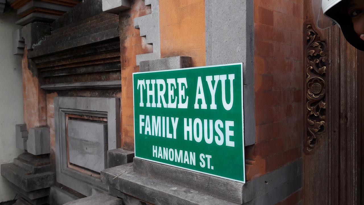 Three Ayu Family House Bed and Breakfast Ubud Buitenkant foto